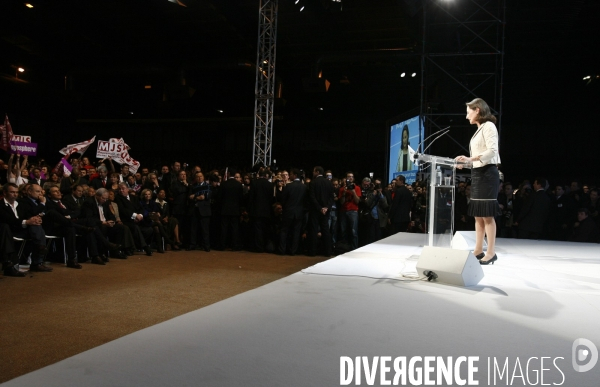 Meeting de segolene royal a paris