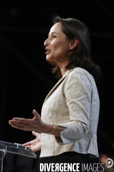 Meeting de segolene royal a paris