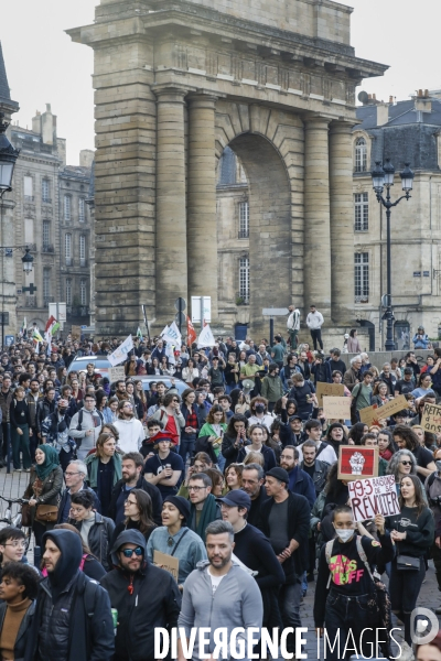 RETRAITE, Blocage par l intersyndicale des voies de trains à la gare de Bordeaux