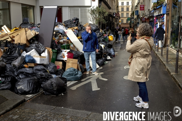 Poubelle La Vie - Paris Grève des éboueurs