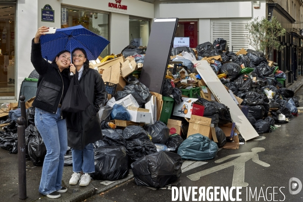 Poubelle La Vie - Paris Grève des éboueurs