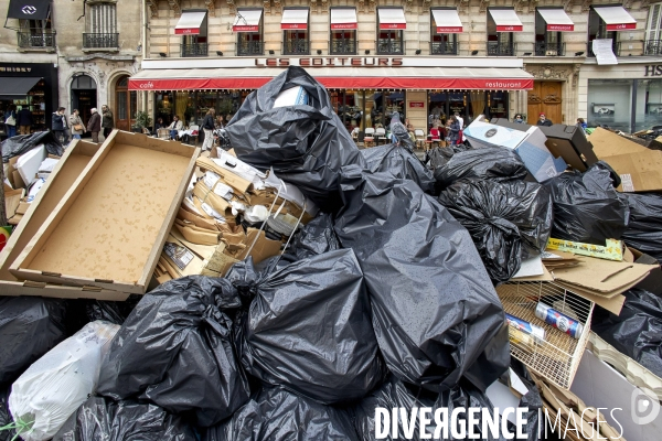 Poubelle La Vie - Paris Grève des éboueurs