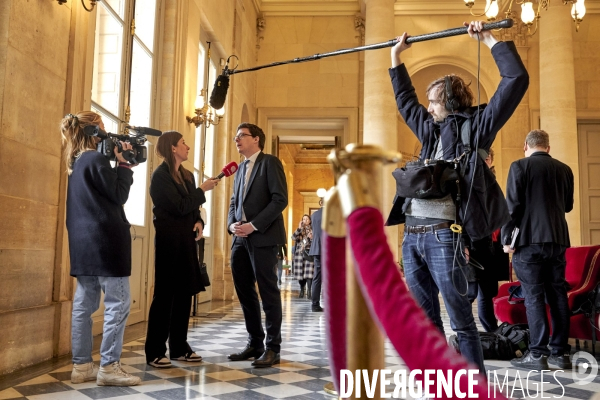 Avant le vote des motions de censure Assemblée Nationale