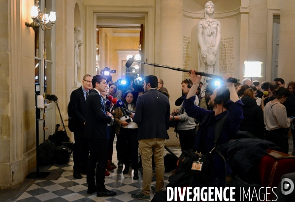 Assemblee Nationale / Motion de censure contre le gouvernement d Elisabeth borne