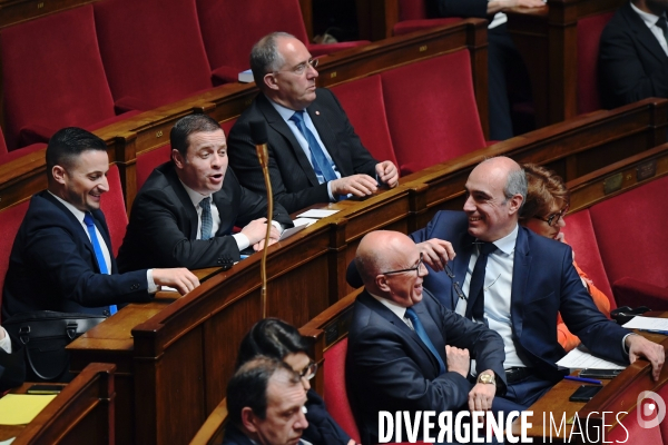 Assemblee Nationale / Motion de censure contre le gouvernement d Elisabeth borne