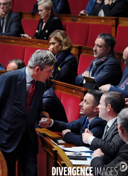 Assemblee Nationale / Motion de censure contre le gouvernement d Elisabeth borne