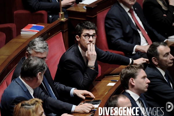 Assemblee Nationale / Motion de censure contre le gouvernement d Elisabeth borne