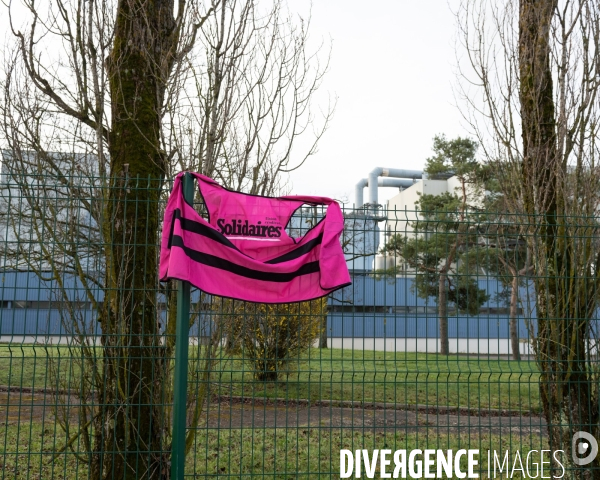 Blocage incinerateur syndicats