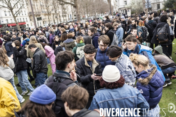 Rassemblement Place Vauban contre la réforme des retraites 20032023