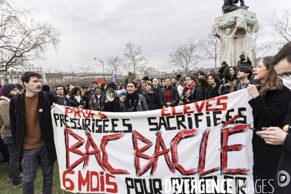 Rassemblement Place Vauban contre la réforme des retraites 20032023