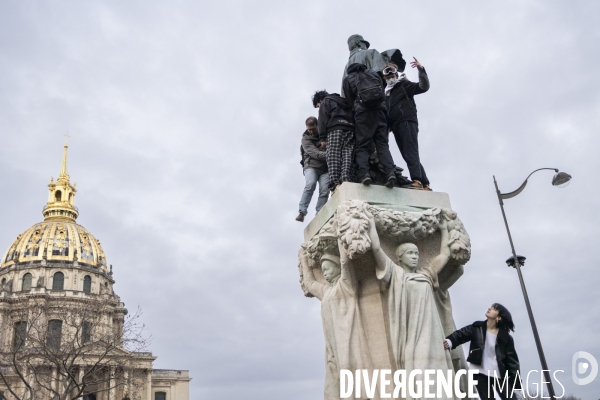 Rassemblement Place Vauban contre la réforme des retraites 20032023