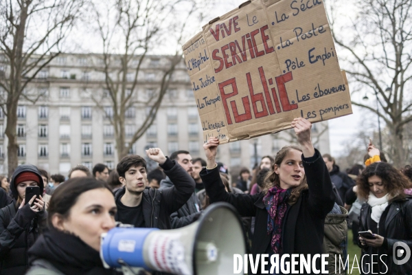 Rassemblement Place Vauban contre la réforme des retraites 20032023