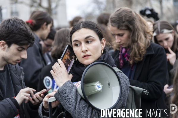 Rassemblement Place Vauban contre la réforme des retraites 20032023