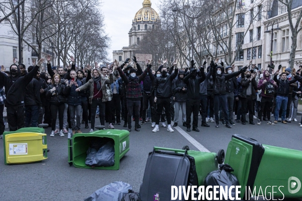 Rassemblement Place Vauban contre la réforme des retraites 20032023