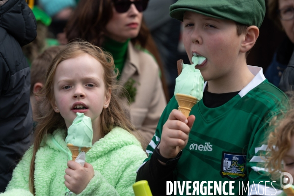 Journée de la Saint-Patrick en Irlande.