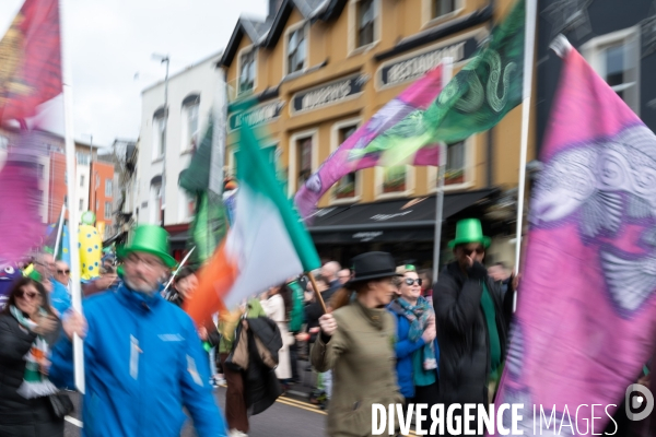 Journée de la Saint-Patrick en Irlande.
