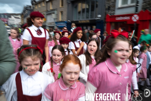 Journée de la Saint-Patrick en Irlande.