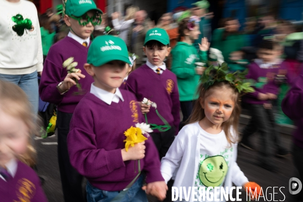 Journée de la Saint-Patrick en Irlande.
