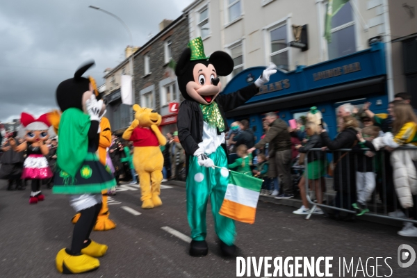 Journée de la Saint-Patrick en Irlande.