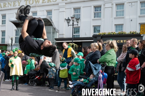 Journée de la Saint-Patrick en Irlande.