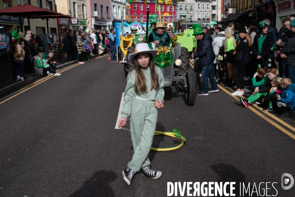 Journée de la Saint-Patrick en Irlande.