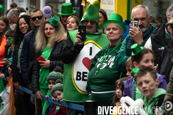 Journée de la Saint-Patrick en Irlande.