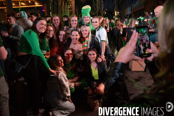Journée de la Saint-Patrick en Irlande.