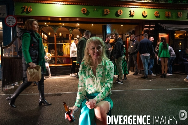 Journée de la Saint-Patrick en Irlande.