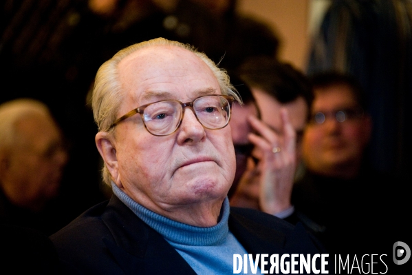 Marine Le Pen sur le thème de l Europe, Paris, 21/02/2012