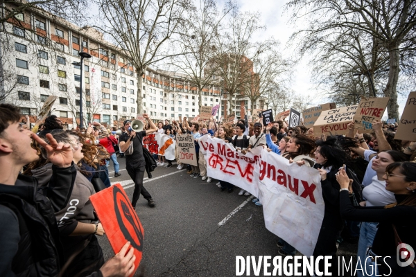 Toulouse : 9eme manifestation contre la reforme de la retraite