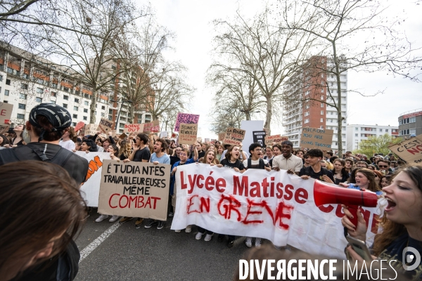 Toulouse : 9eme manifestation contre la reforme de la retraite