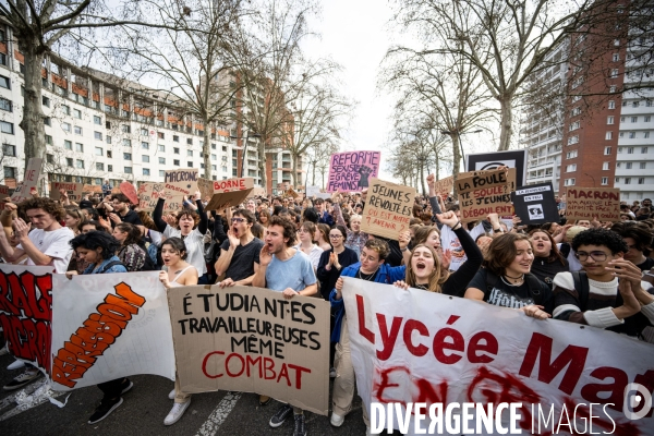 Toulouse : 9eme manifestation contre la reforme de la retraite