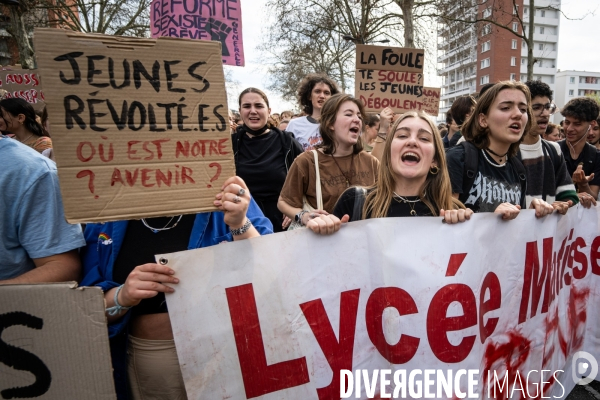 Toulouse : 9eme manifestation contre la reforme de la retraite