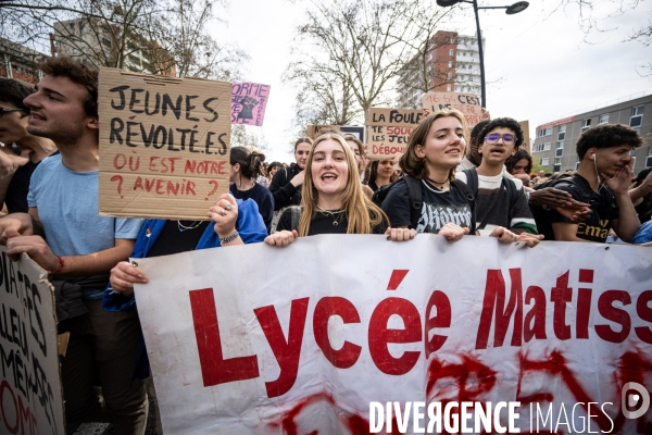 Toulouse : 9eme manifestation contre la reforme de la retraite