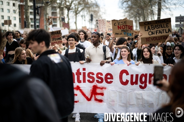 Toulouse : 9eme manifestation contre la reforme de la retraite