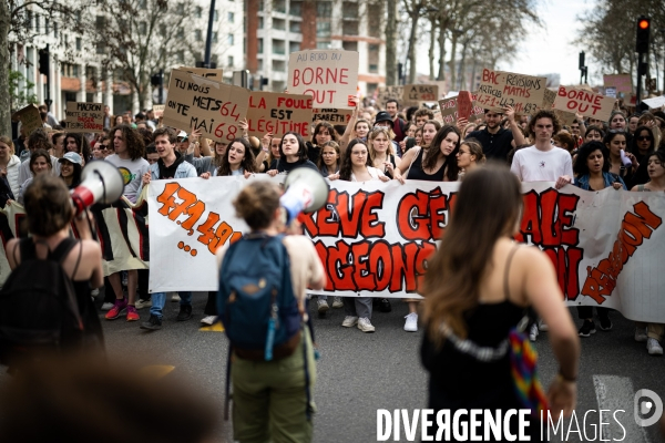 Toulouse : 9eme manifestation contre la reforme de la retraite