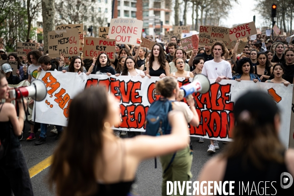 Toulouse : 9eme manifestation contre la reforme de la retraite