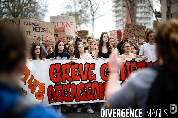 Toulouse : 9eme manifestation contre la reforme de la retraite