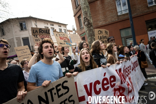 Toulouse : 9eme manifestation contre la reforme de la retraite