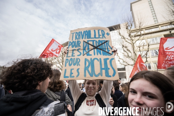 9 ème journée d action contre la réforme des retraites