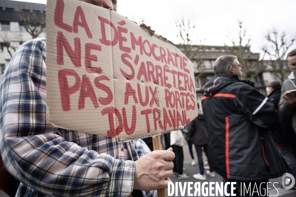 9 ème journée d action contre la réforme des retraites