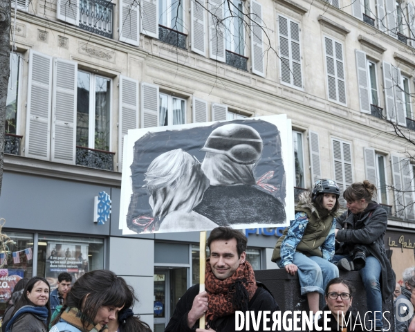 `Manifestation contre la réforme des retraites.