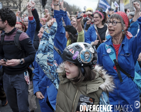 `Manifestation contre la réforme des retraites.