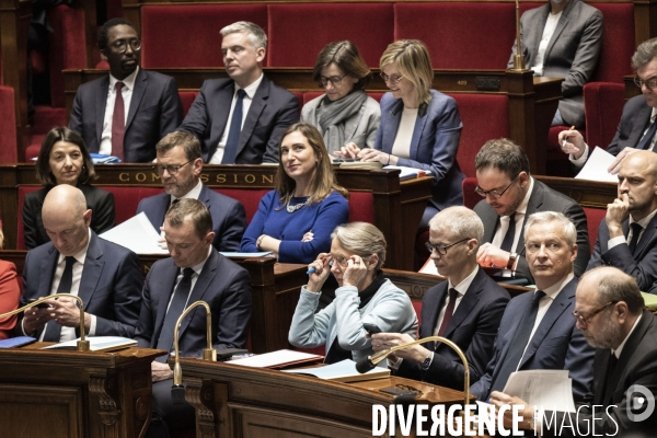 Motion de censure contre le gouvernement Borne