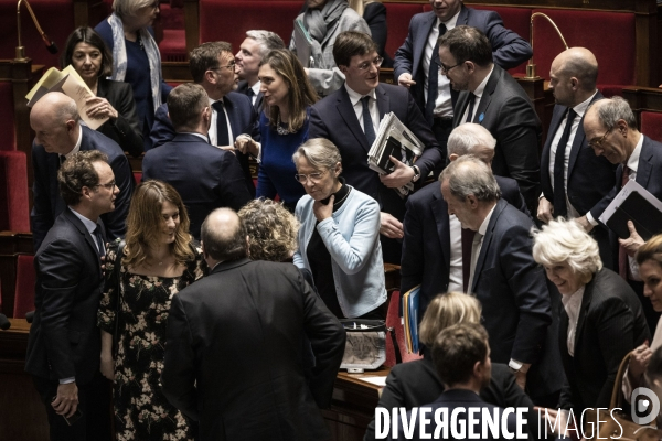 Motion de censure contre le gouvernement Borne