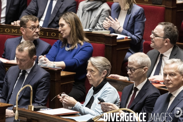 Motion de censure contre le gouvernement Borne