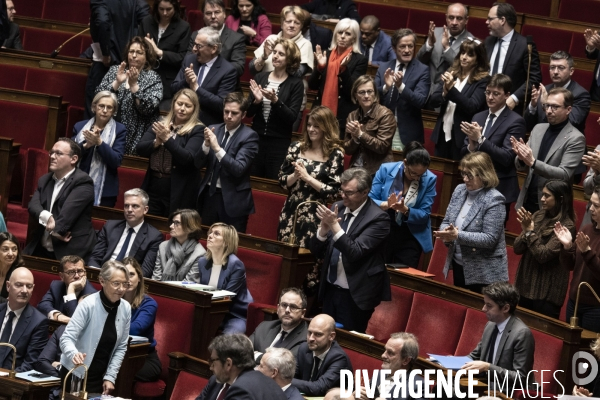 Motion de censure contre le gouvernement Borne