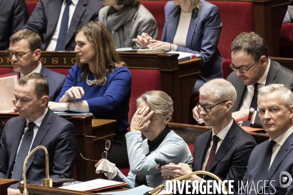 Motion de censure contre le gouvernement Borne