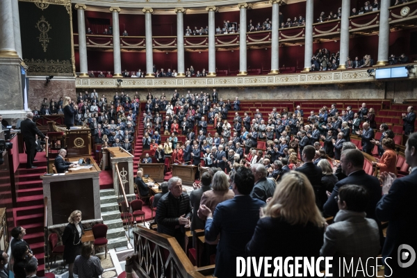 Motion de censure contre le gouvernement Borne