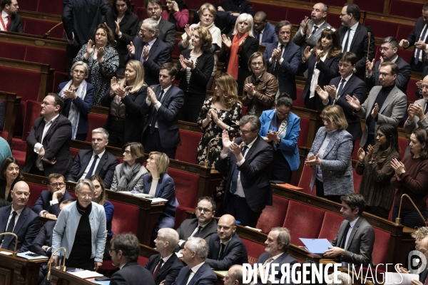 Motion de censure contre le gouvernement Borne